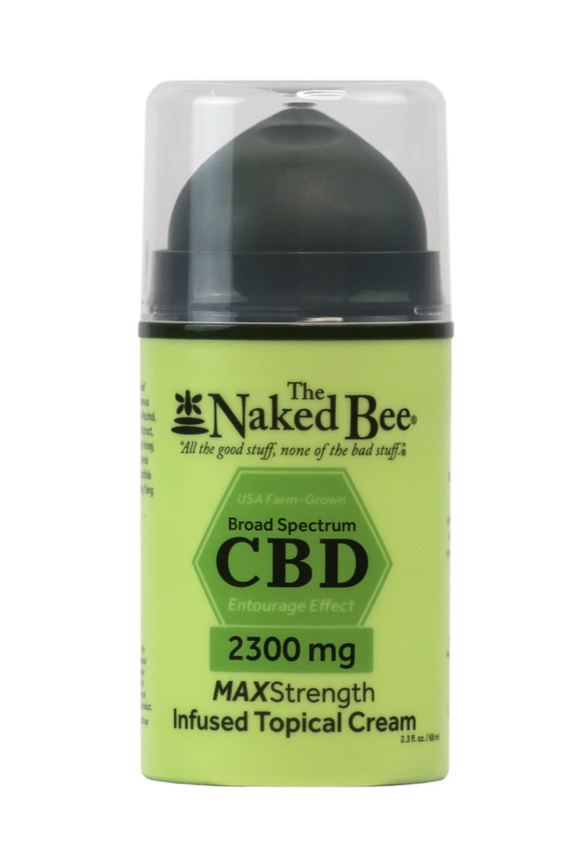 Naked Bee CBD MAXStrength Infused Topical Cream