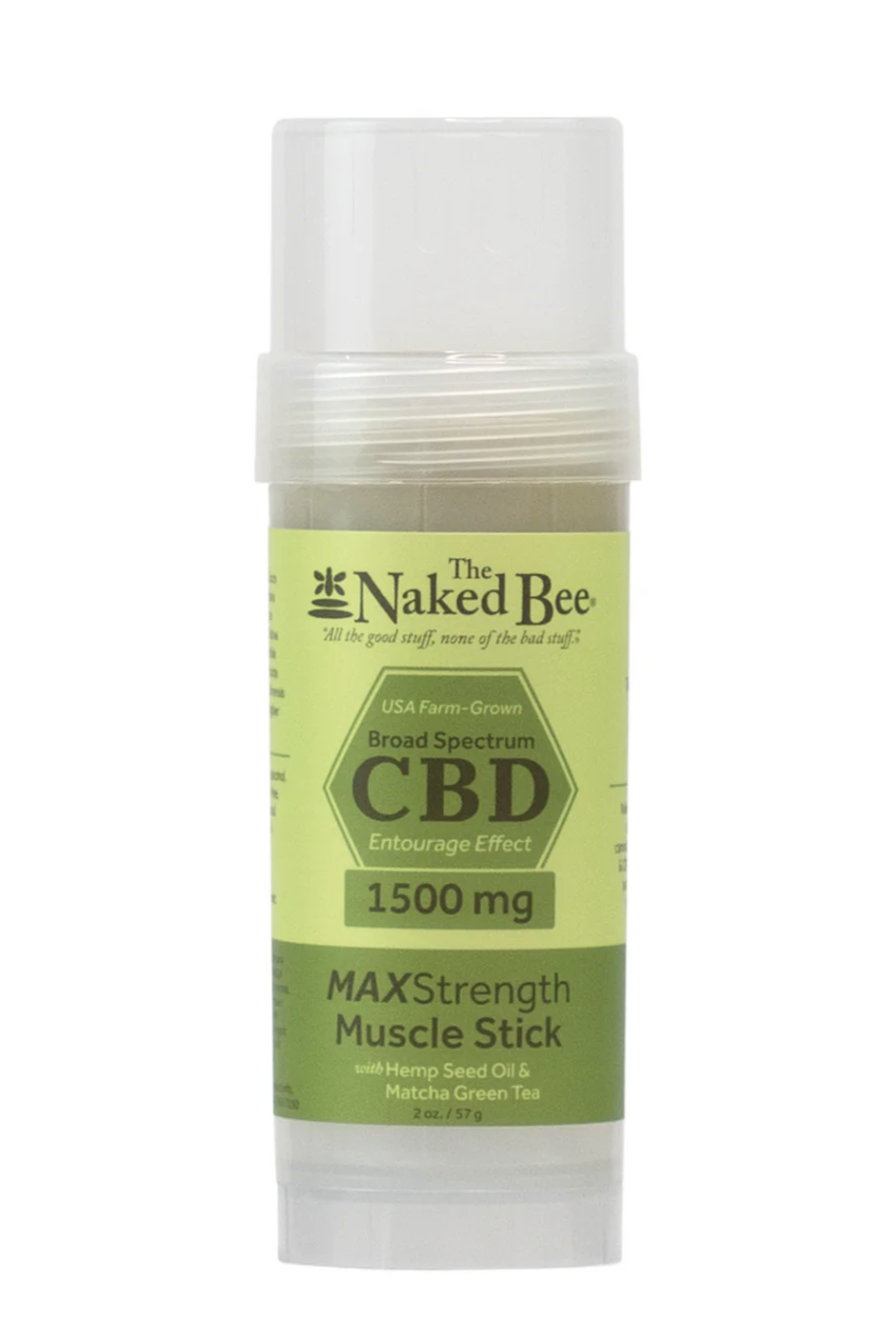 Naked Bee CBD MAXStrength Muscle Stick