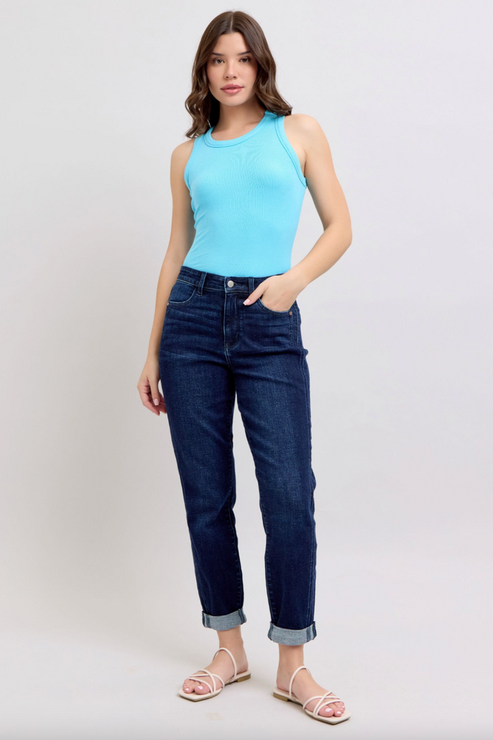 Katie High Waist Boyfriend Jeans