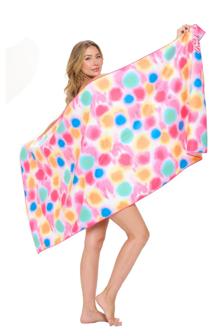 Surfs Up Microfiber Beach Towel