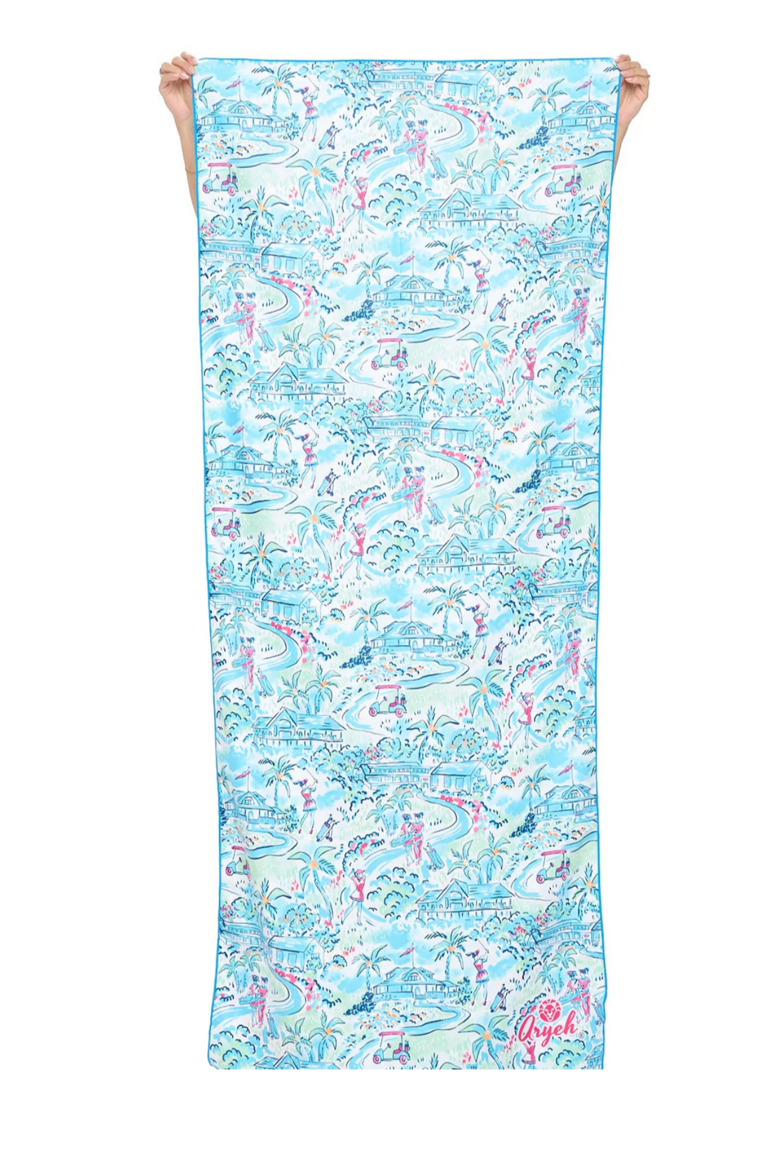 Surfs Up Microfiber Beach Towel