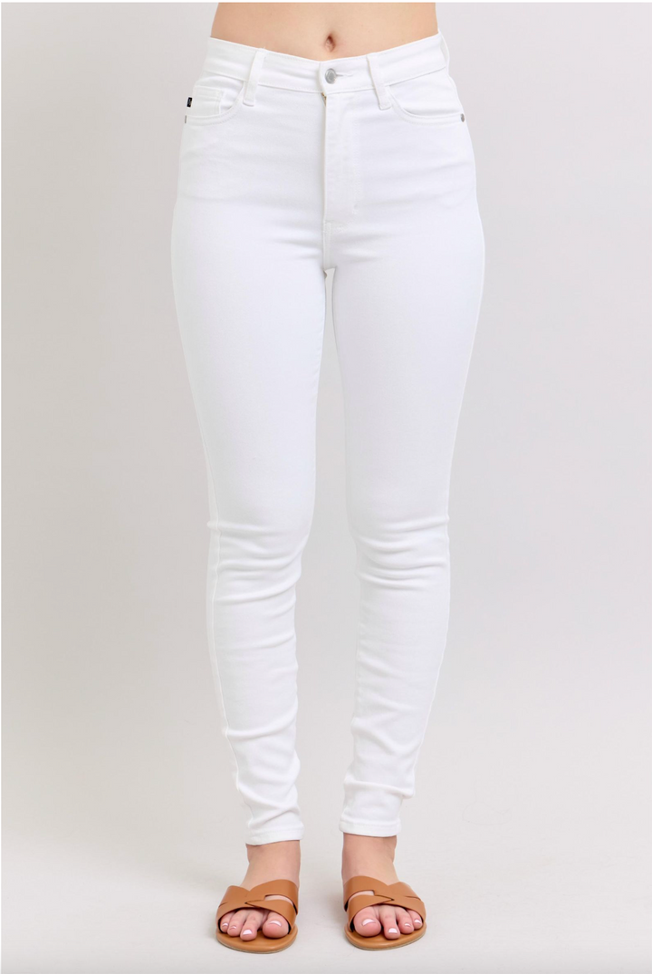 Sara White Skinny Jeans