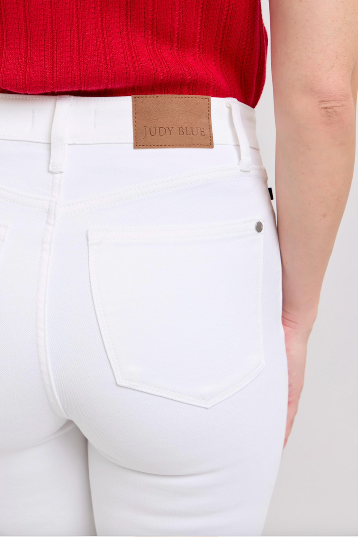 Sara White Skinny Jeans