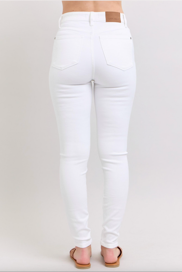 Sara White Skinny Jeans