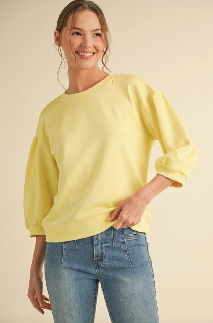Alex 3/4 Sleeve Top