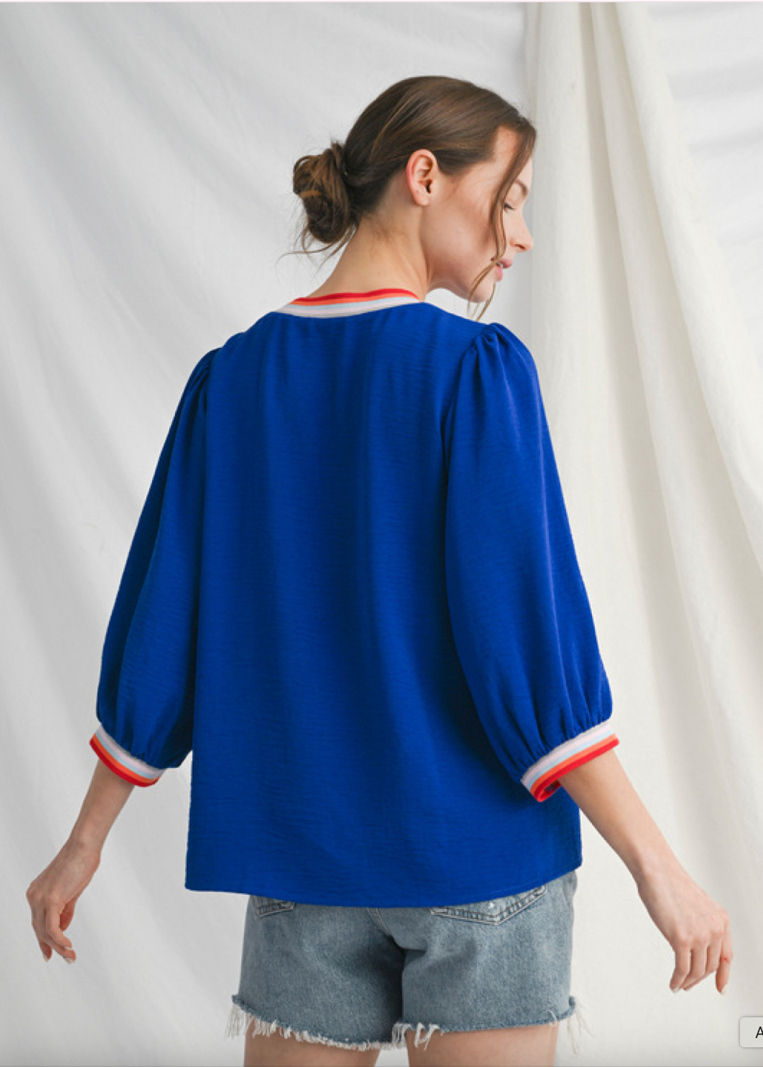 Doris 3/4 Sleeve Top