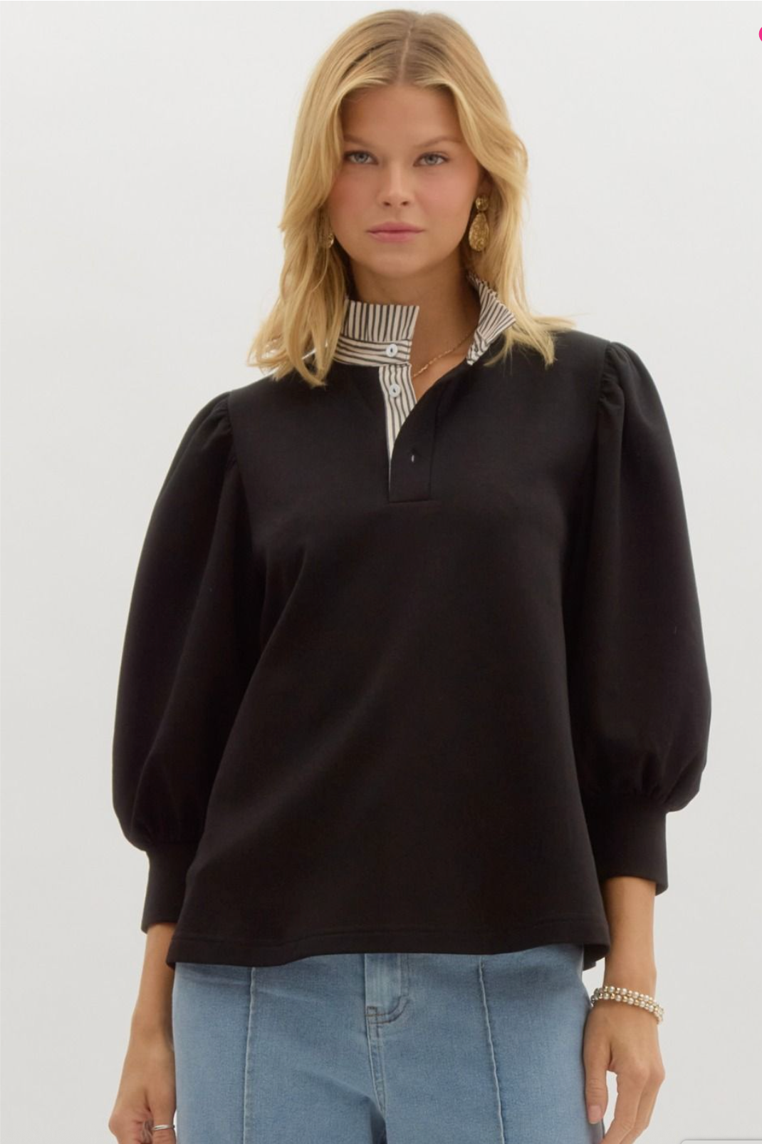 Rachel 3/4 Sleeve Top
