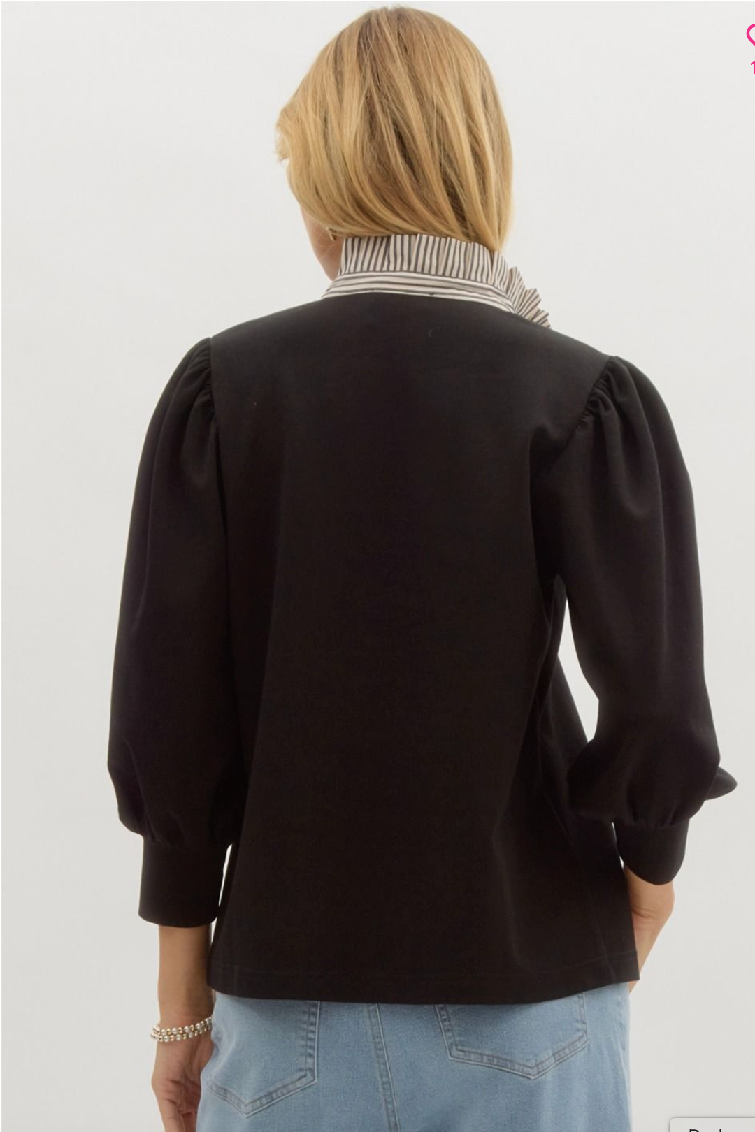 Rachel 3/4 Sleeve Top