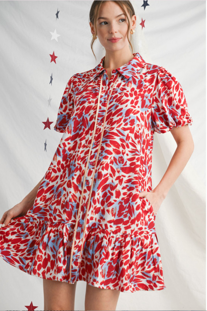 Angie Short Sleeve Dress