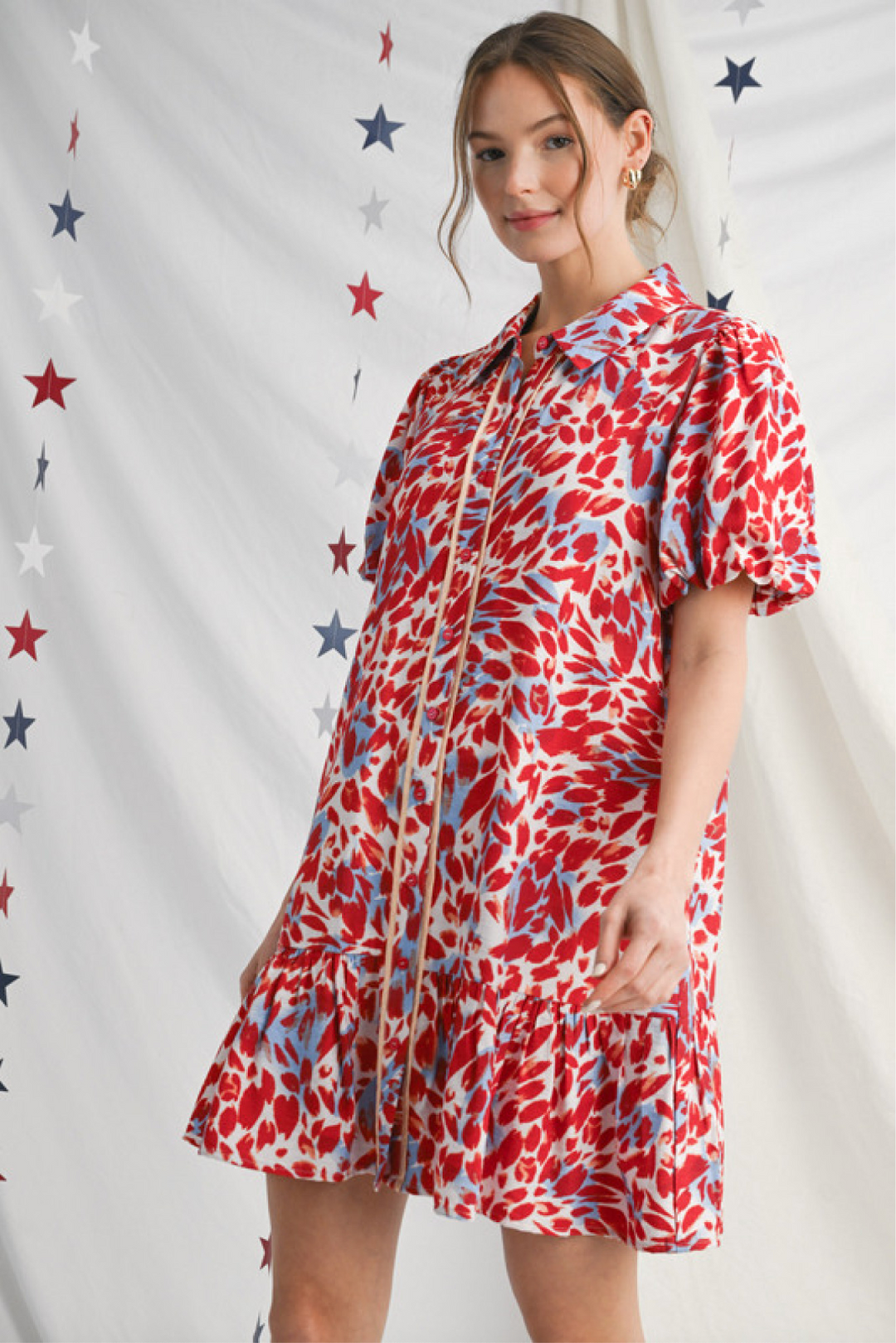 Angie Short Sleeve Dress