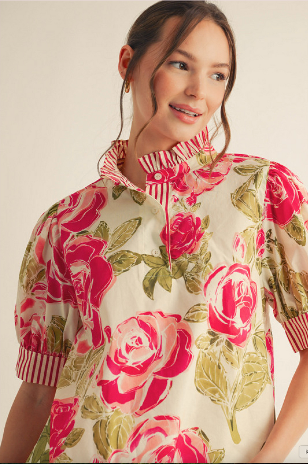 Ginger Floral Top