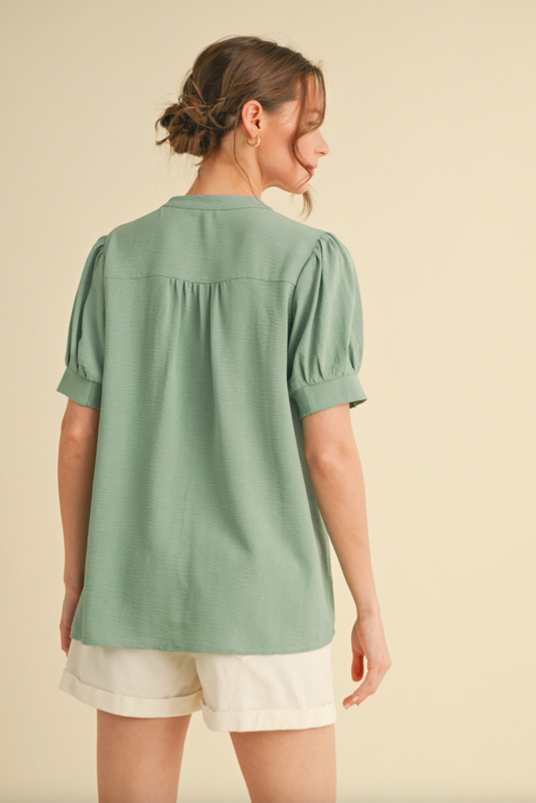 Camille V Neck Top
