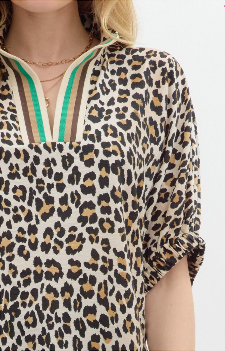 Lynn V Neck Top