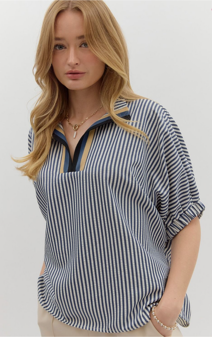 Kat Stripe Top