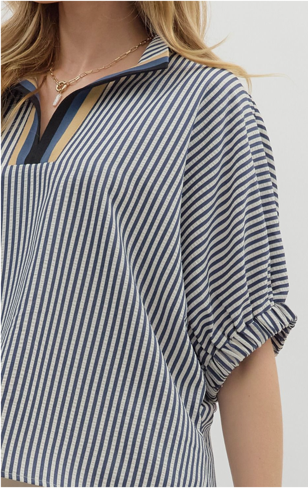 Kat Stripe Top