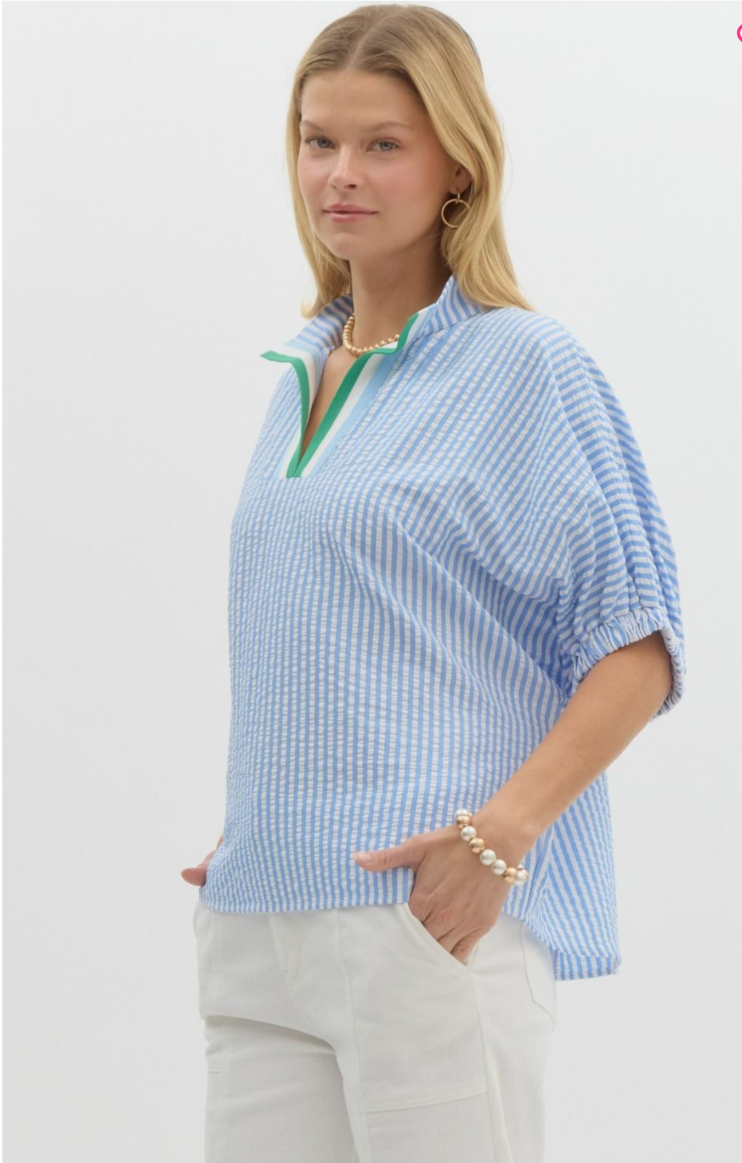 Kat Stripe Top