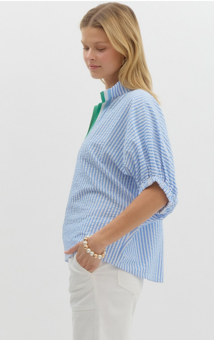 Kat Stripe Top