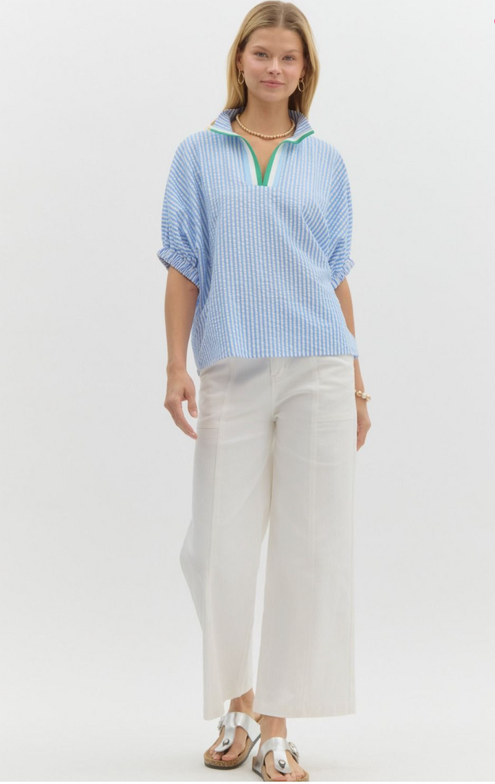 Kat Stripe Top
