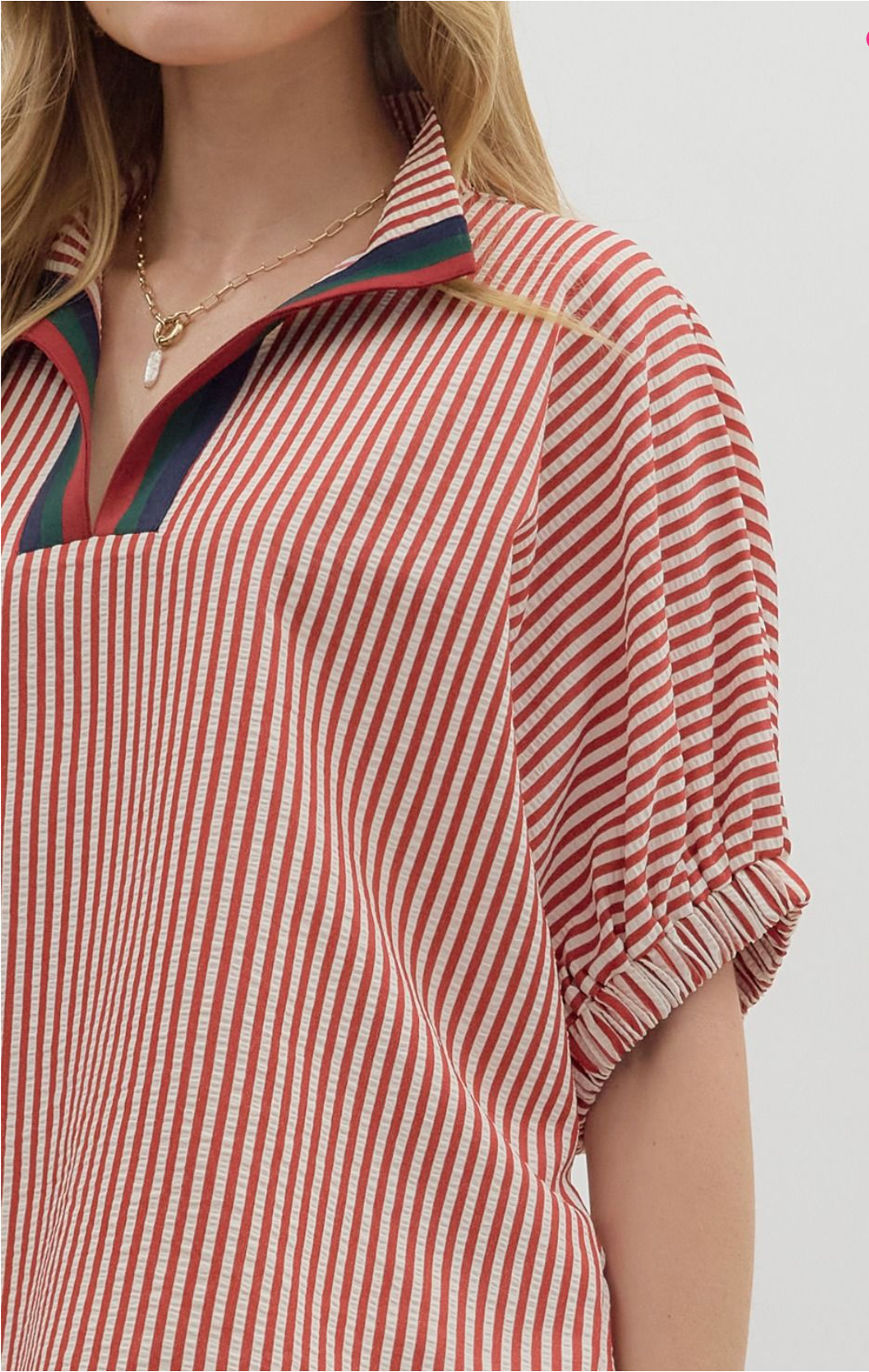 Kat Stripe Top
