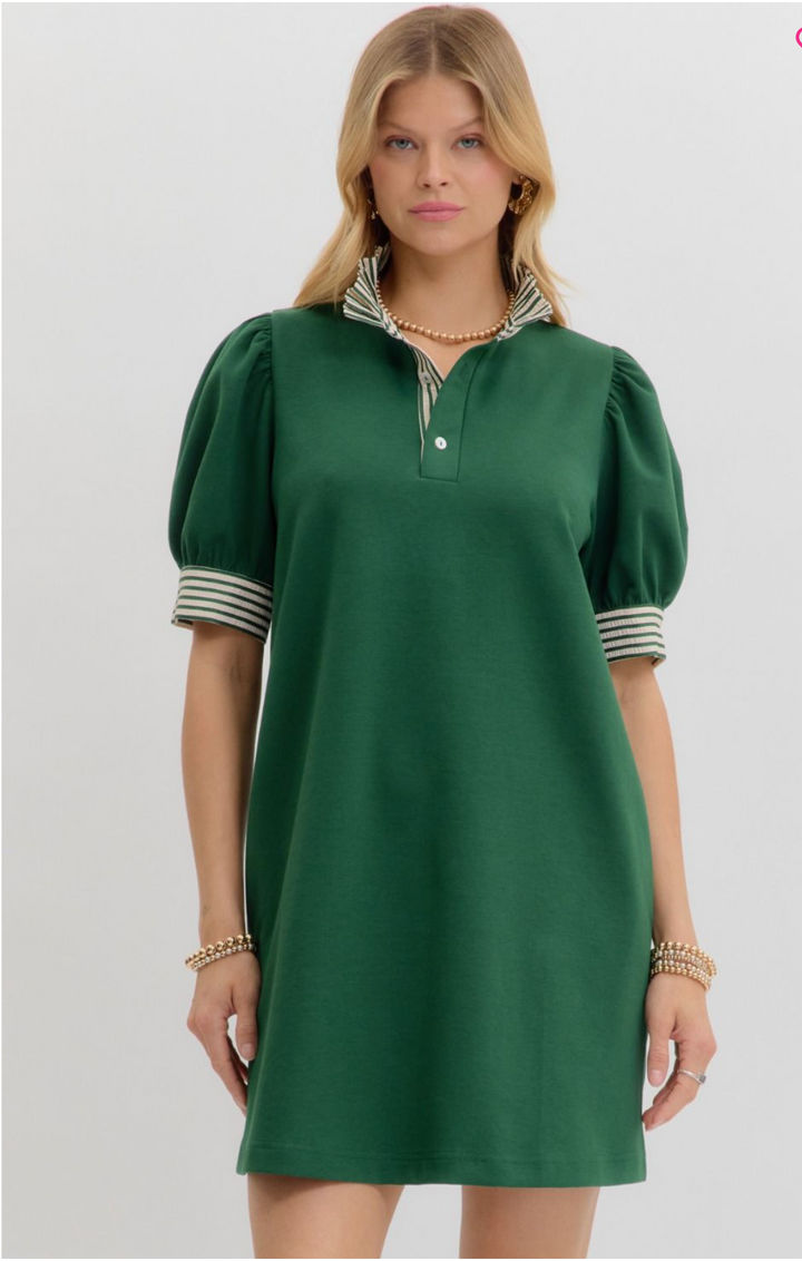 Angela Short Sleeve Dress