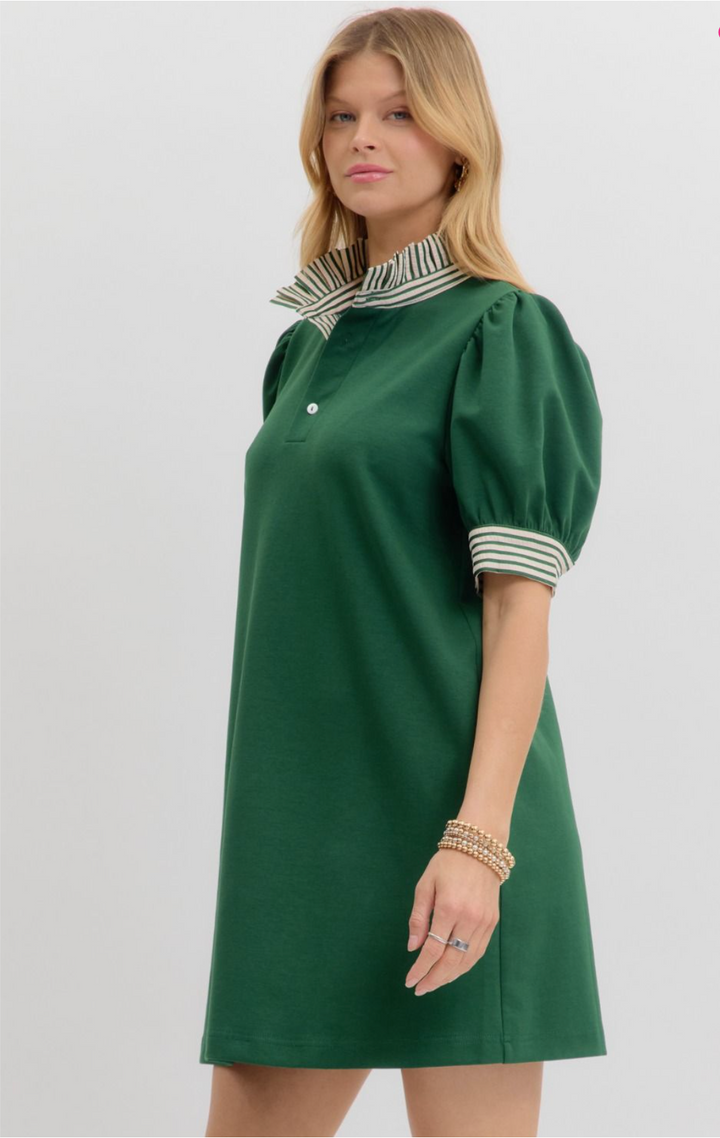 Angela Short Sleeve Dress