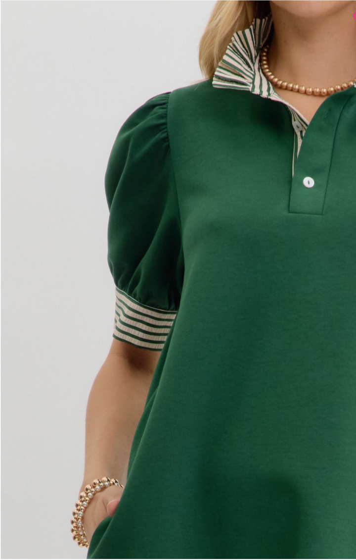 Angela Short Sleeve Dress