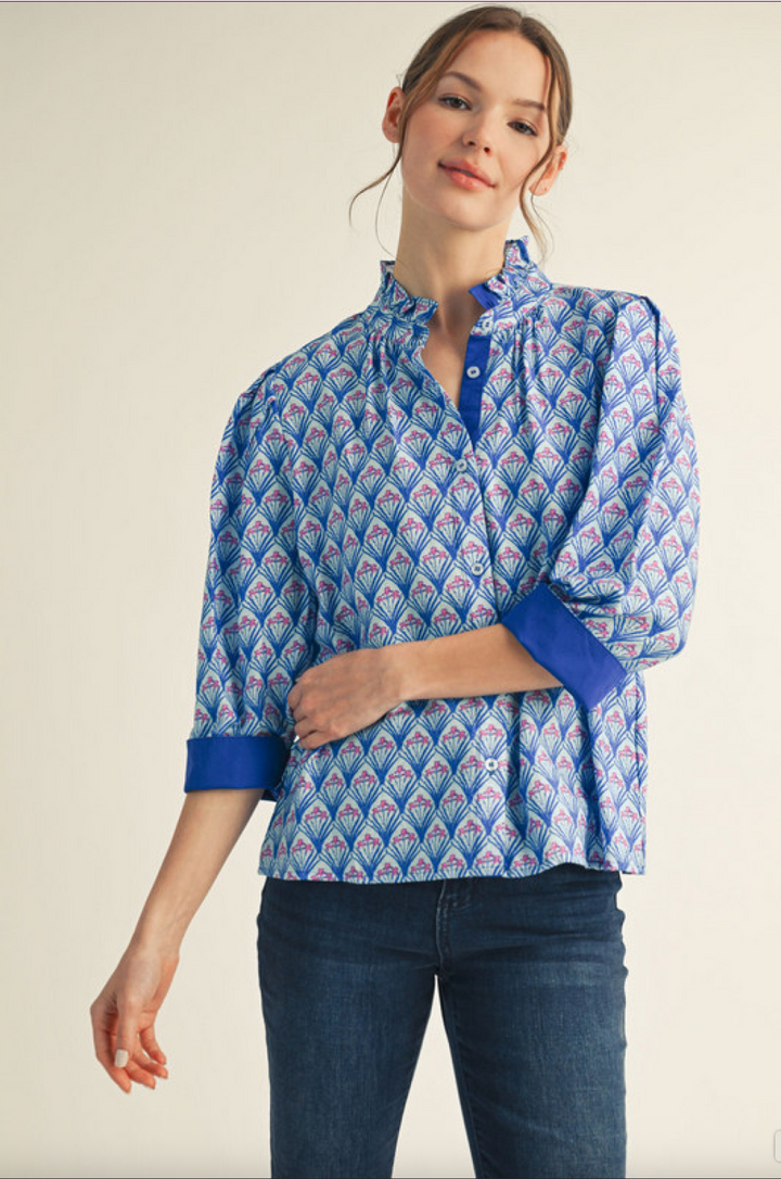 Jessica 3/4 Sleeve Top