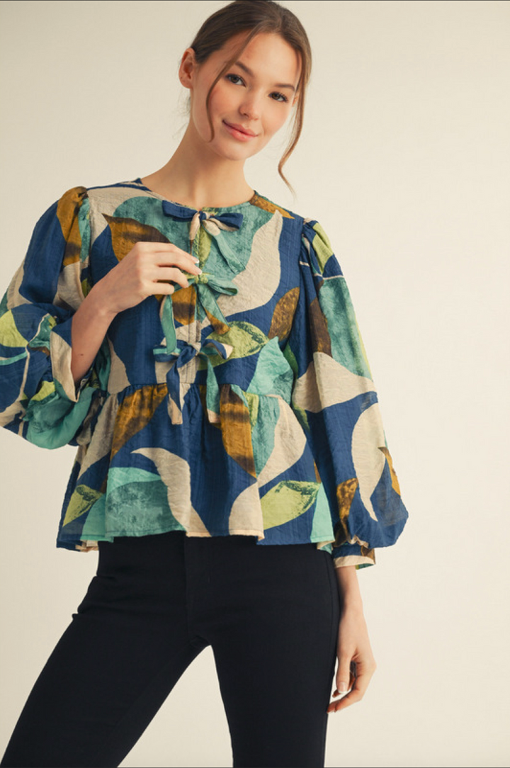 Sara 3/4 Sleeve Top