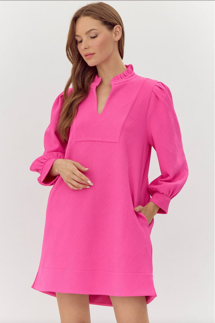 Priscilla 3/4 Sleeve Dress