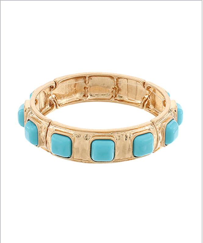 Whitney Stretch Stone Bracelet