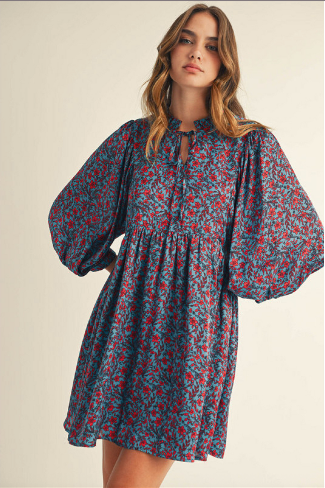 Candace Peasant Dress