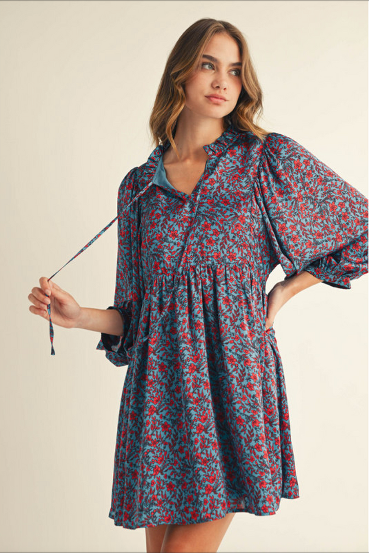 Candace Peasant Dress
