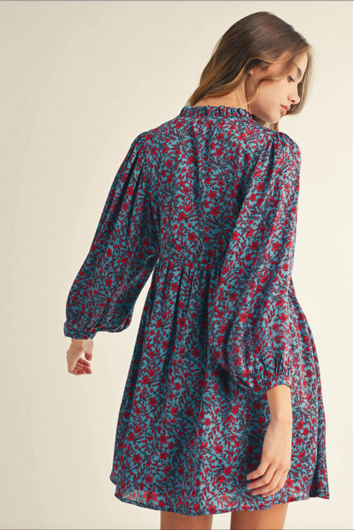 Candace Peasant Dress