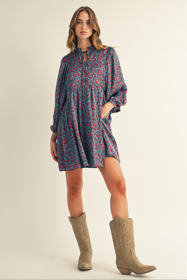 Candace Peasant Dress