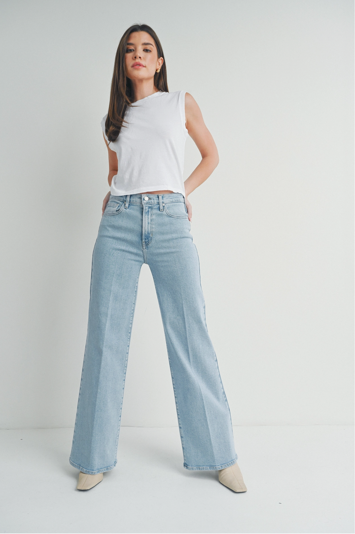 Kara Wide Leg Palazzo Jeans