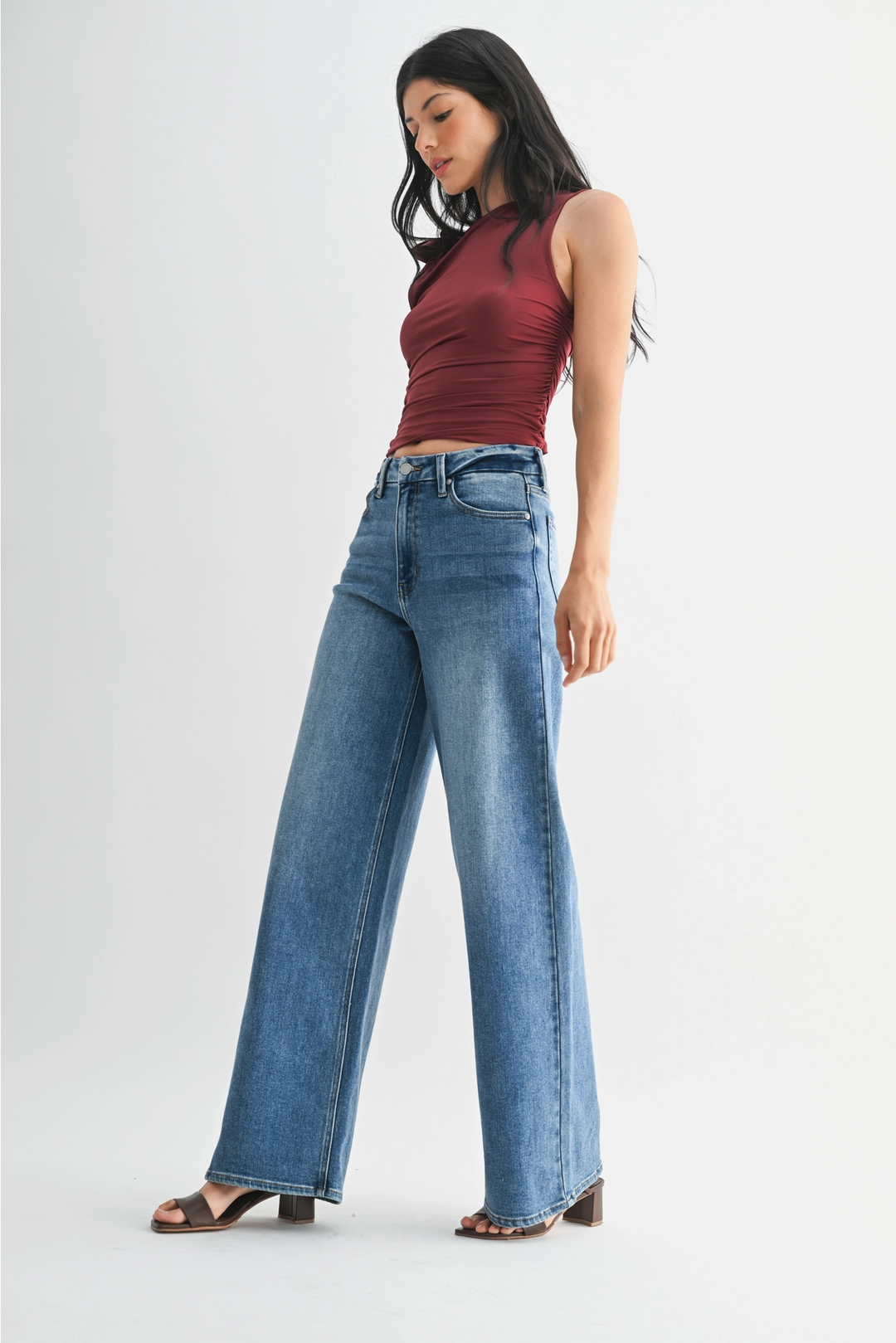 Leah Wide Leg Jeans