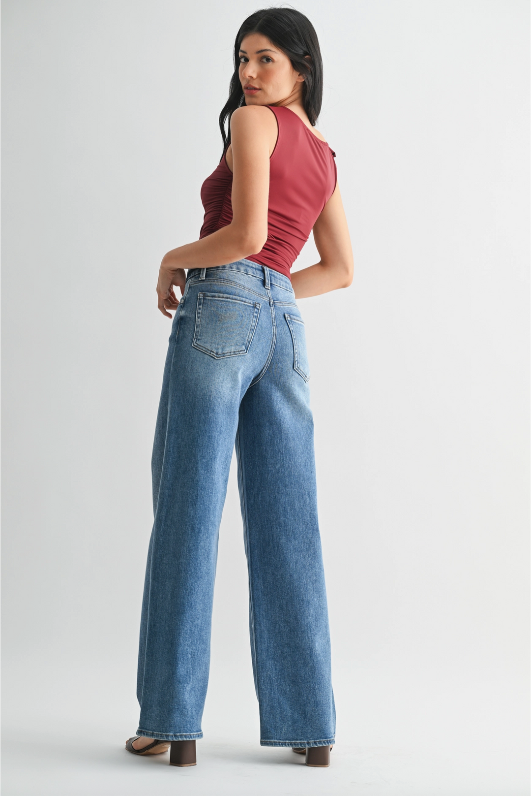 Leah Wide Leg Jeans