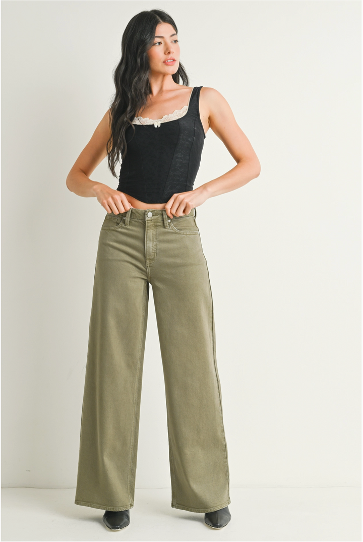 Leah Wide Leg Jeans