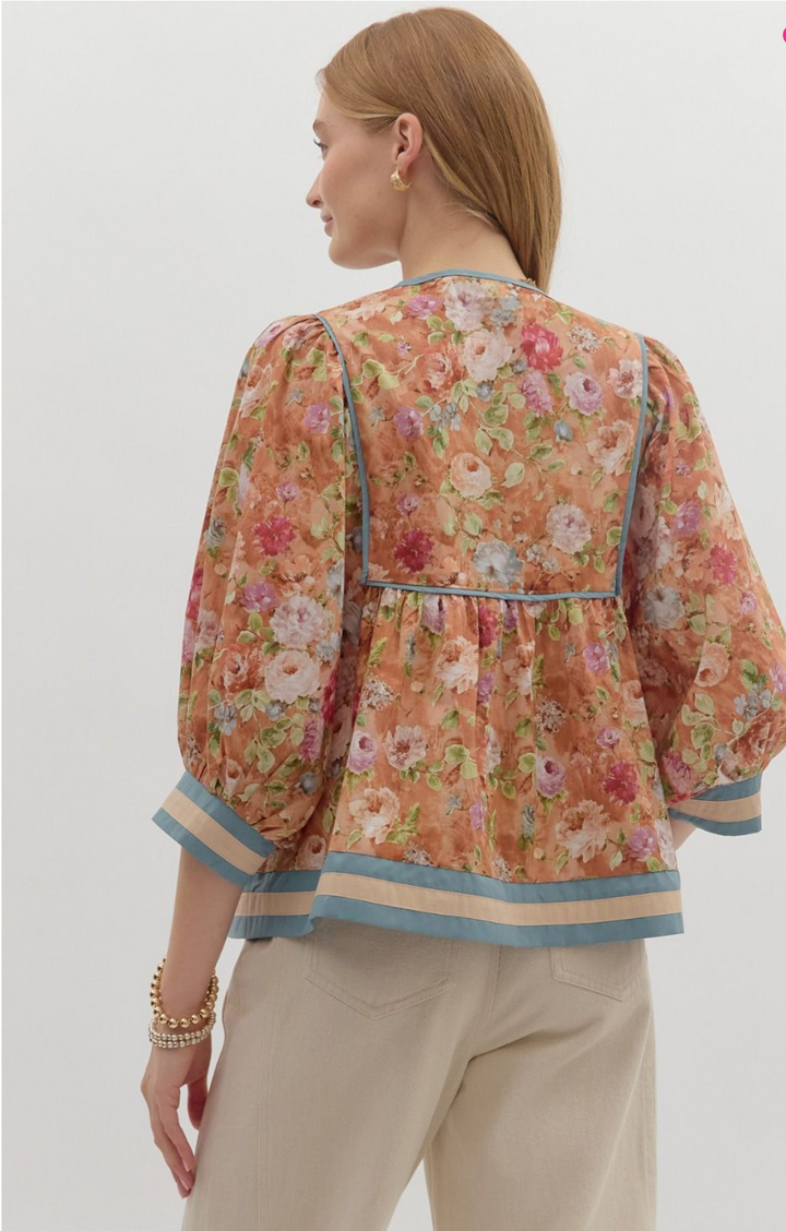 Ellis Floral Top