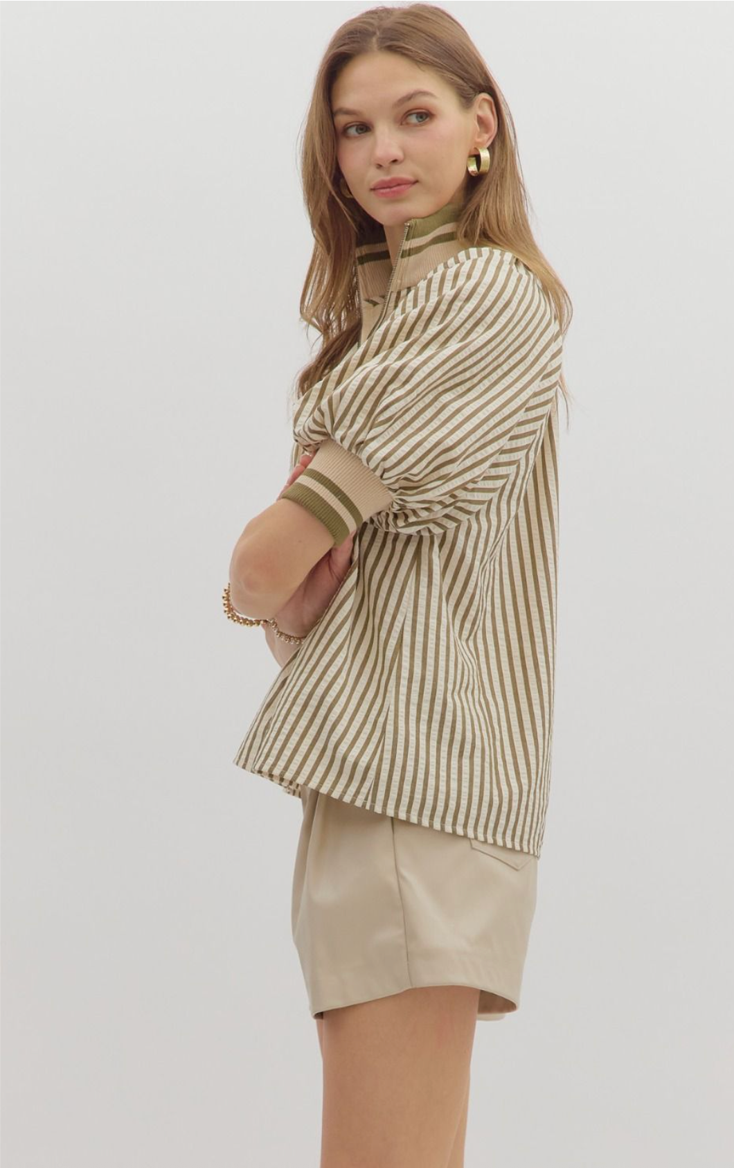 Denny Puff Sleeve Top