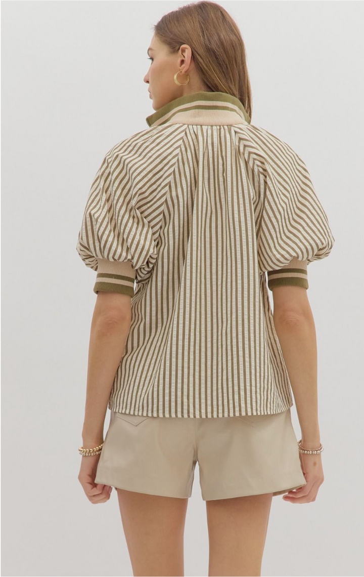 Denny Puff Sleeve Top