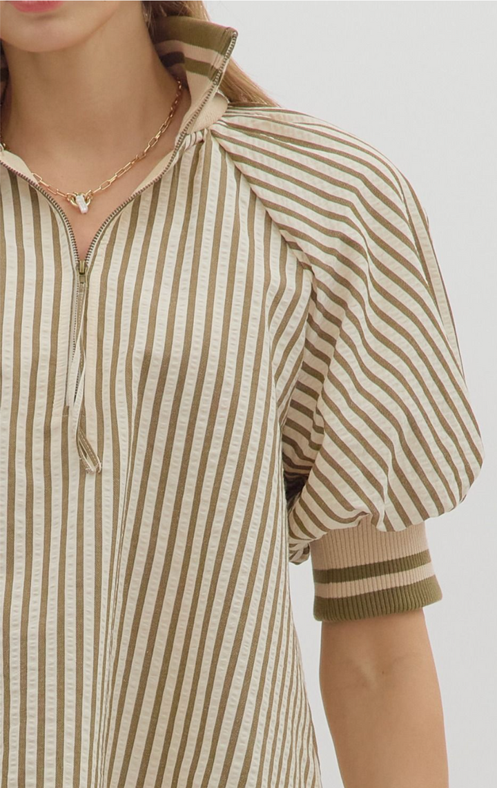 Denny Puff Sleeve Top