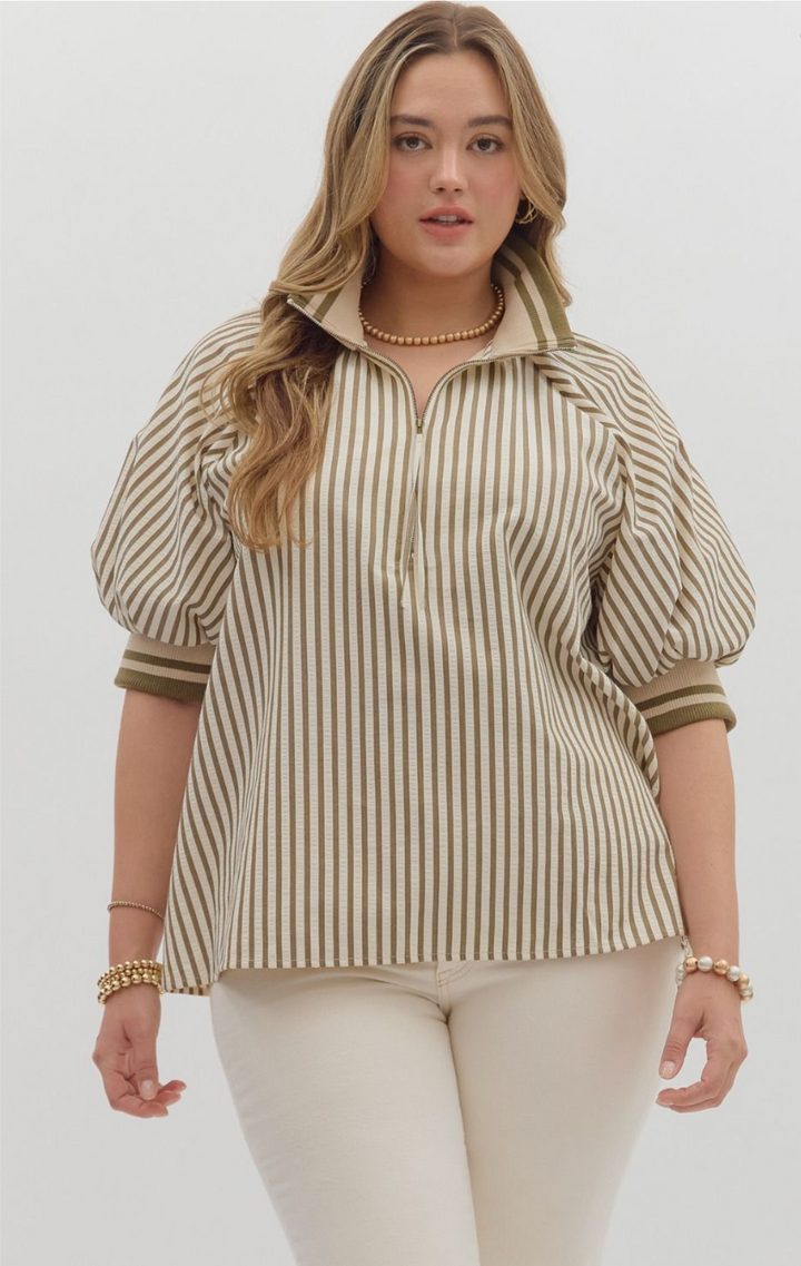 Denny Puff Sleeve Top