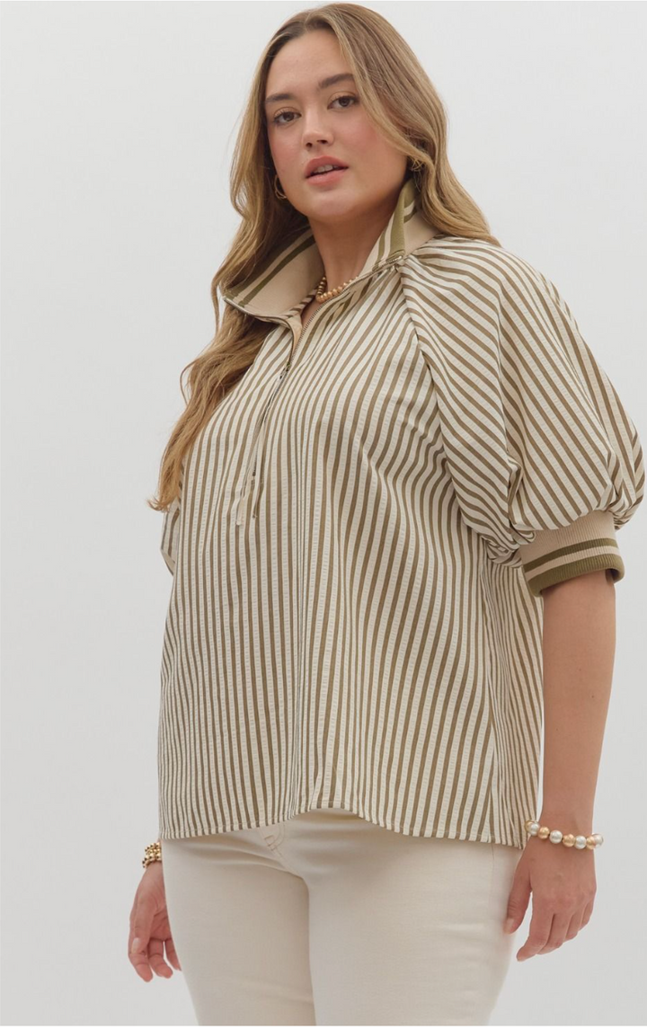 Denny Puff Sleeve Top