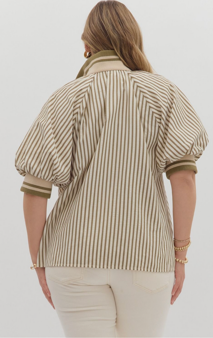 Denny Puff Sleeve Top