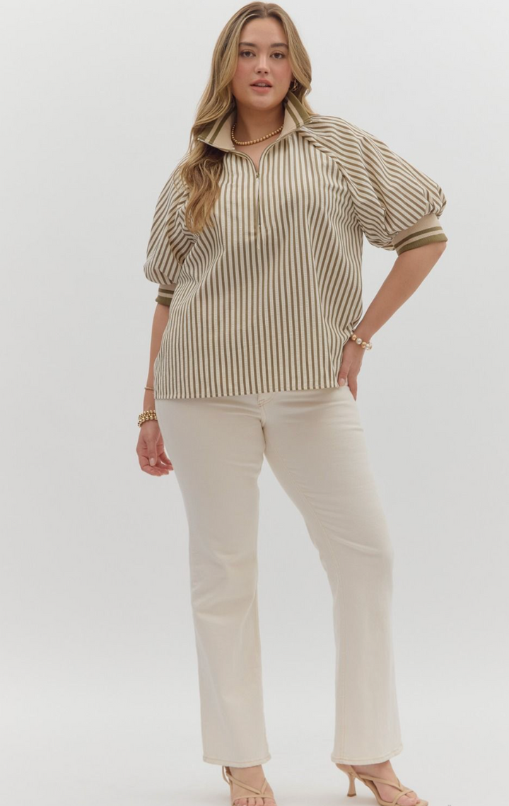 Denny Puff Sleeve Top