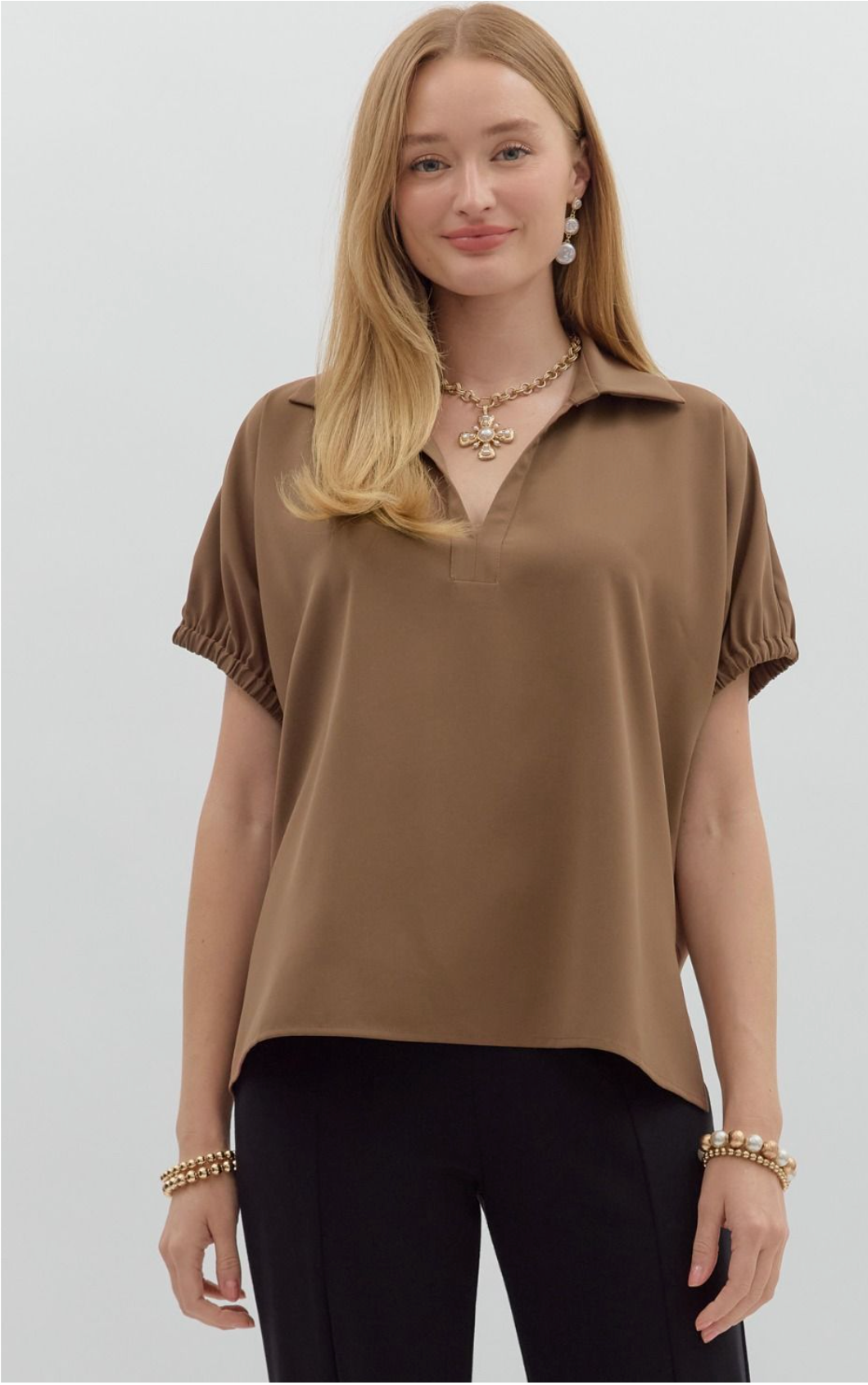 Audrey Short Sleeve Top