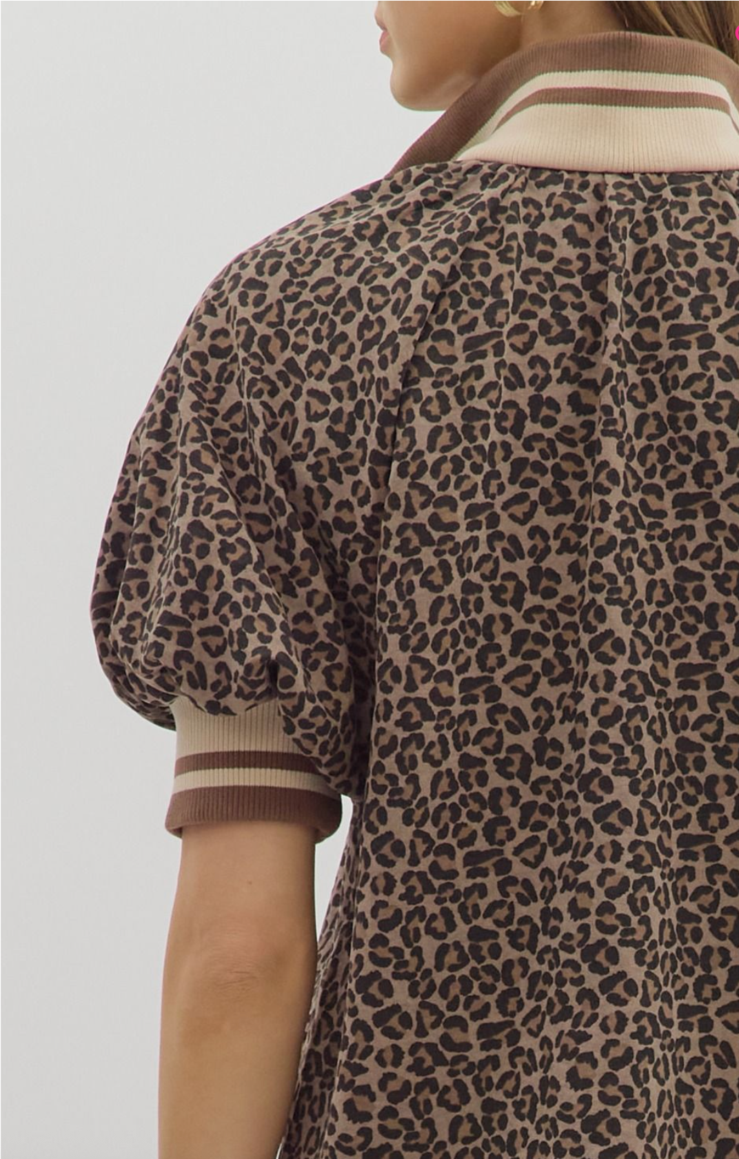Amelia Animal Print Top