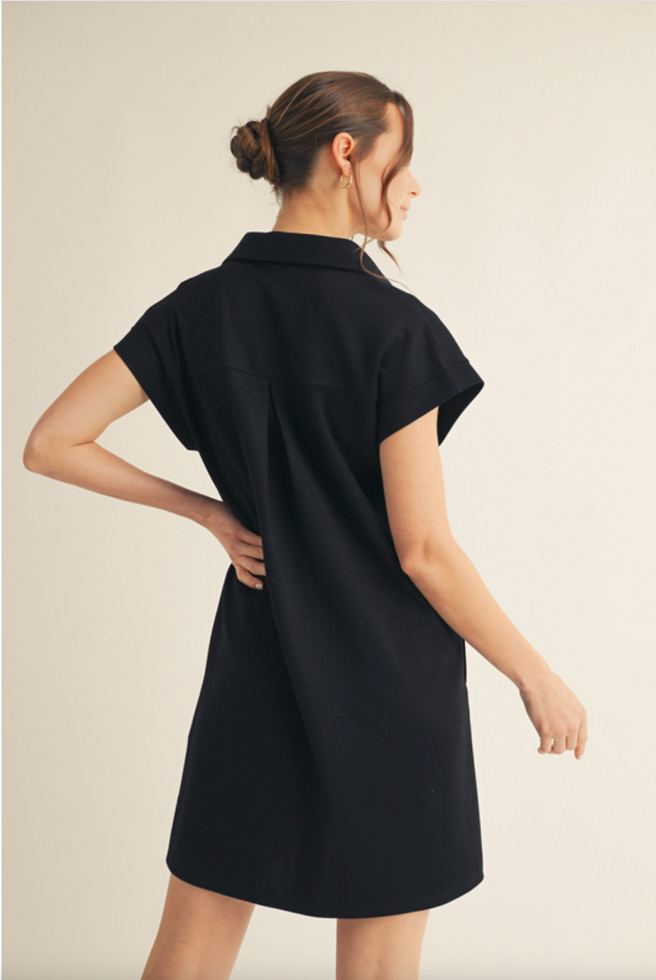 Debbie V Neck Shift Dress