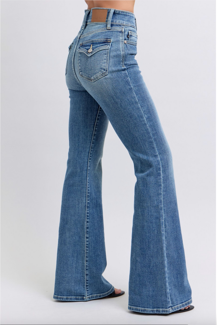Janie High Waist Flare Jeans